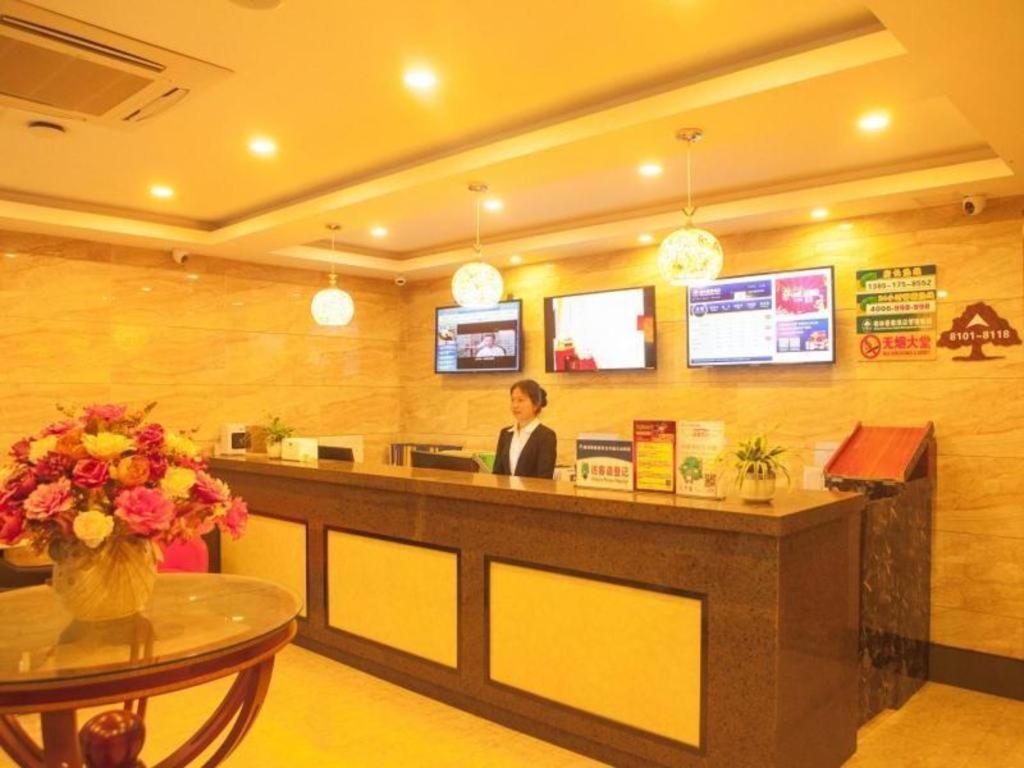 Greentree Inn Nanjing Confucius Temple Sanshan Street Subway Station Express Hotel Eksteriør billede